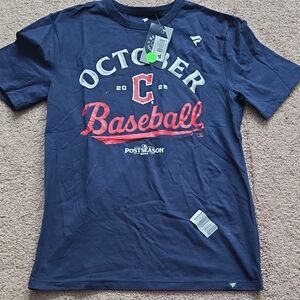 Fanatics Navy October Baseball Tee
